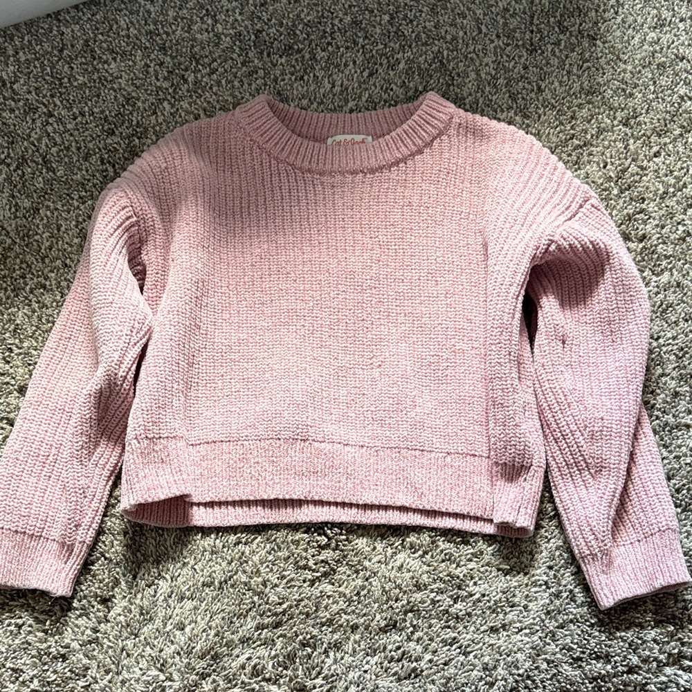 Pink kids Sweater